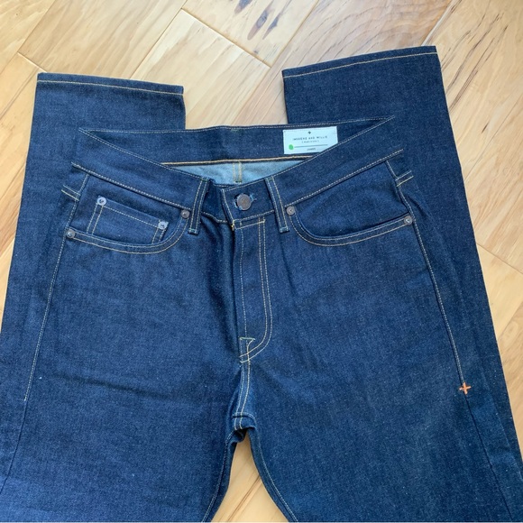 Imogene + Willie Jeans James Rigid Indigo Selvedge Straight Leg Mid Rise Size 26 - Picture 3 of 10
